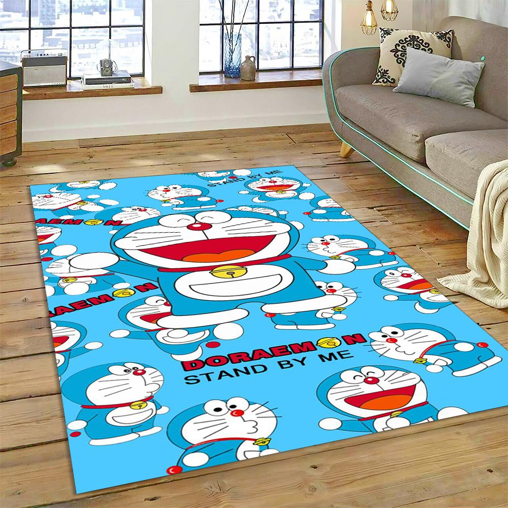 3D D-Doraemon Cartoon Dream Carpet Rug for Living Room Bedroom Home Sofa Decoration,Kids Play Non-slip Floor Mat