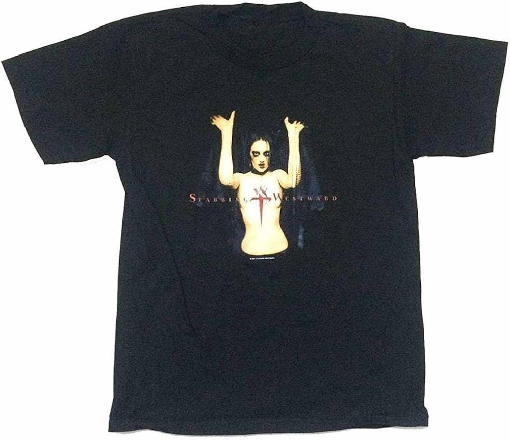 Goth Girl STABBING WESTWARD Футболка Черная Унисекс S-2345XL LI1027 Унисекс Футболка XXXXL