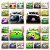 Bedding Cover Suit 3D Football Printed Home Bedclothes Queen King Size Boy Man Teen Children Luxury Duvet Cover Set