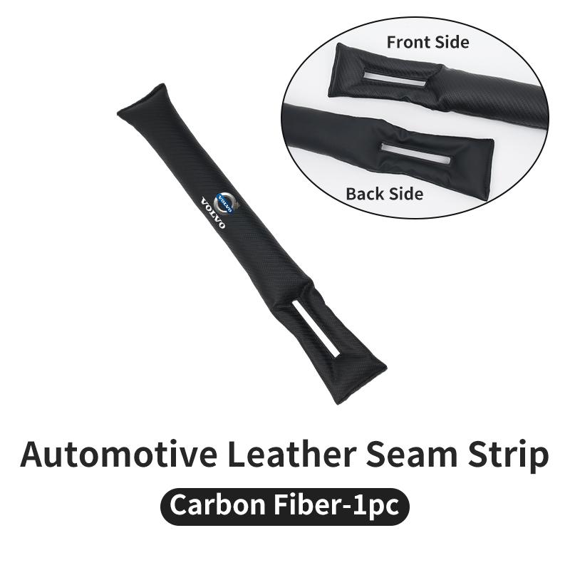 Automotive Two-tone Leather Seam Strip Leak-Proof Auto Seat Gap Plug For Volvo XC60 S60 V40 V50 V60 XC40 V70 C30 S40 XV40 S70