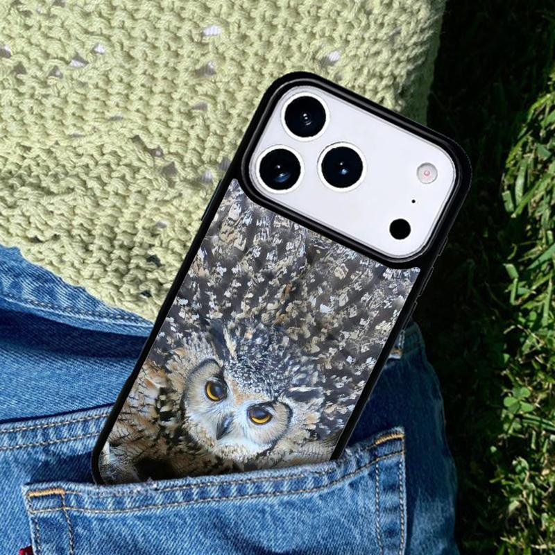 Owl Animal Pattern mobile phone case Compatible with IPhone 17 16 15 14 13 12 11Pro Max 17 Air cover