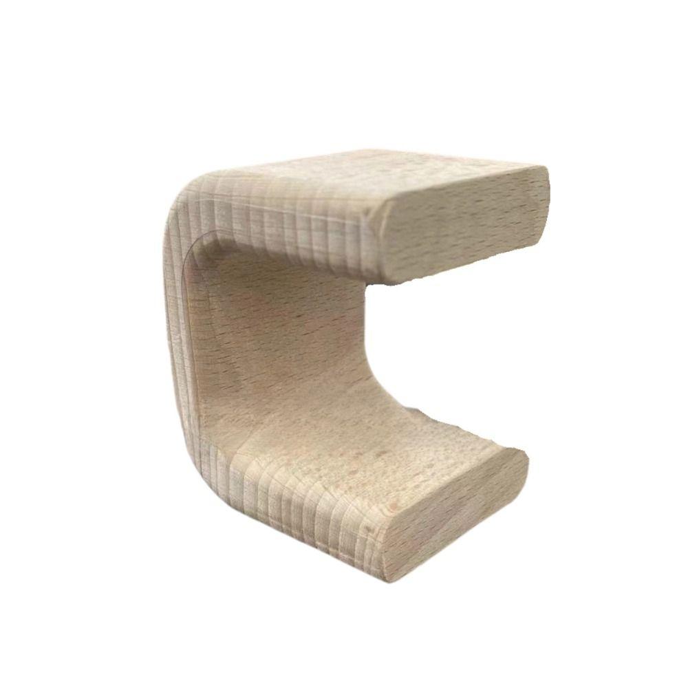 Tischplatte Ornament Uhrenständer Holz Schmuck Organizer Halter für Armband Ring