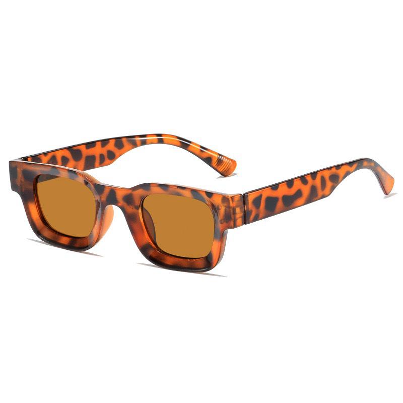 New Trendy Square Frame Sunglasses - Unisex Retro Style with Anti-UV Protection.