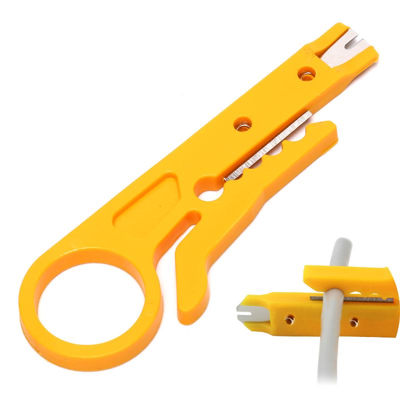 Wire Stripper Knife Crimper Pliers Crimping Tool Cable Stripping Wire Cutter