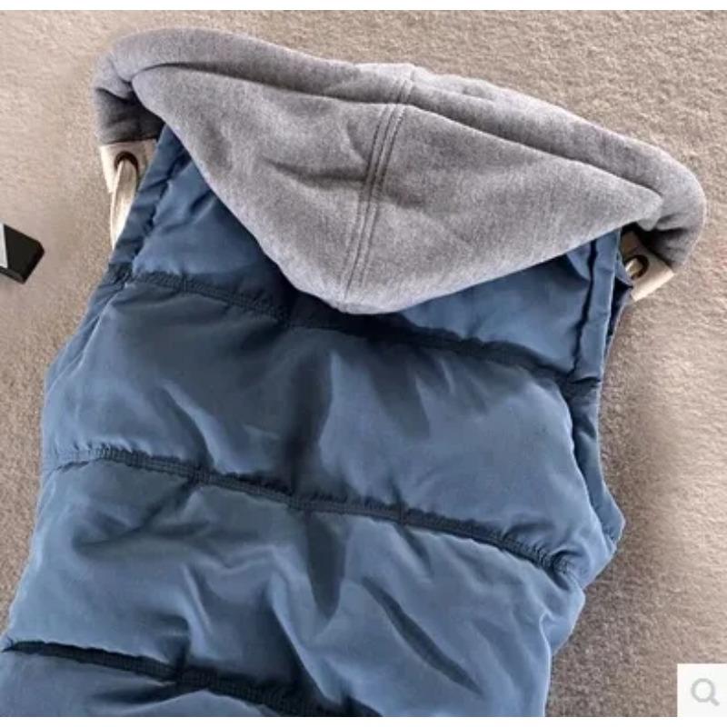 Women Cotton Vest Winter Coat Casual Pocket Casual Hooded Waistcoat Sleeveless Jacket Autumn Warm Vest Parkas