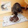 New Anti Overflow Anti Slip Waterproof And Easy To Clean Pet Silicone Meal Mat Cat And Dog Mat Pet Meal Mat Home Supplies