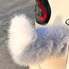 Coda Peluche Elettrica Controllo Vocale e Remoto Tre Modalità Scodinzolante Coda Auto Pelliccia Artificiale Fibbia Staccabile Costume Coda Auto Accessorio Cosplay