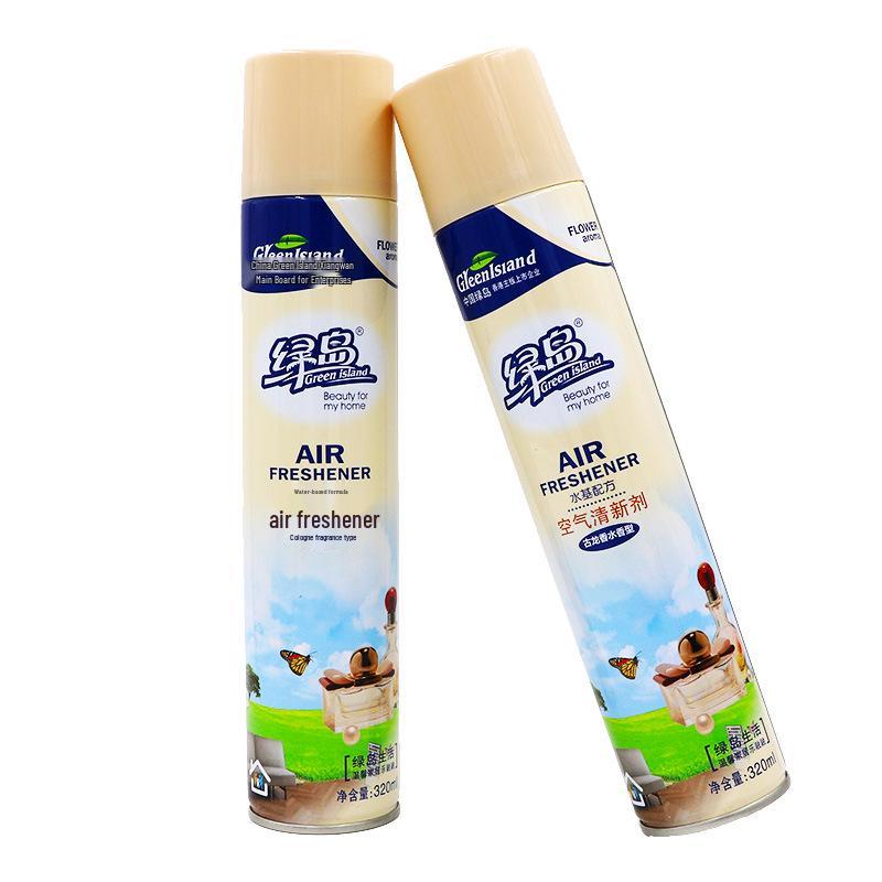 Green Island Air Freshener, 320ml - Long-Lasting Fragrant Deodorizer for Bedroom, Toilet, and Indoor Odor Removal.