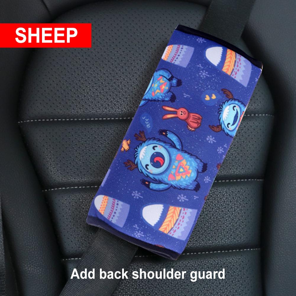 Universal Car Safe Seat Belt Cover Soft Infant Baby Child Seat Head Support Seat Belt Shoulder Cover Playpens Sleep Positioner