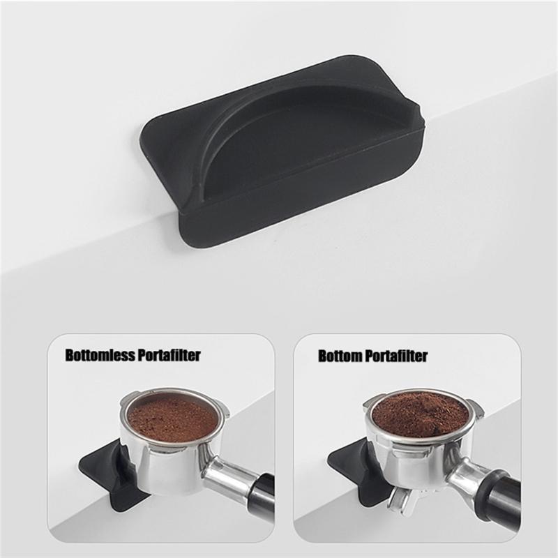 Kaffee Tampermatte Silikon Espresso Tampermatte Eck-Tampermatte Pad Werkzeug