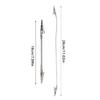 15Pcs Flexible Double Head Incenses Stick Holder Clip For Insect Coils Easy Storage Travel Essential Incenses Burners