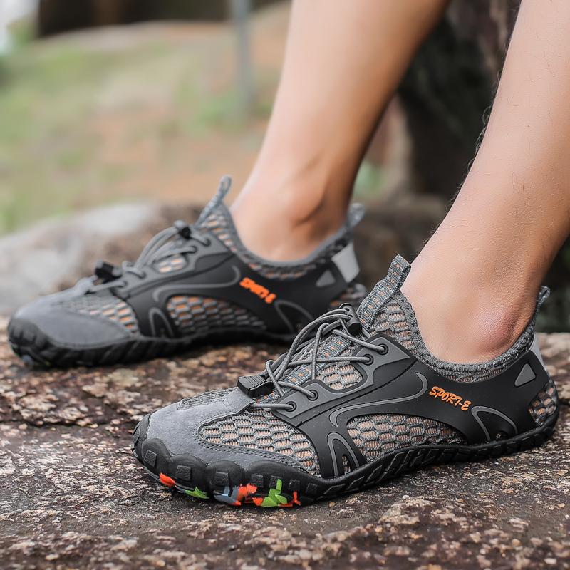 Hiking Trekking Sneakers Men Quick Dry Water Sports Shoes Aqua Shoes Non-slip Breathable Outdoor Casual Shoes