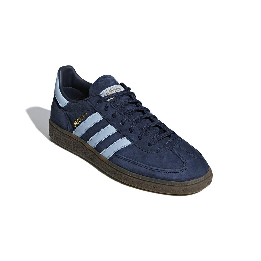 Buty męskie adidas Handball Spezial Collegiate Navy niebieskie skórzane trampki sportowe (BD7633) 43 1/3