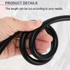RATCHROLL 1PC Universal Silicone Vacuum Tube Hose High Temperature 6.6FT 3/16" 5mm ID 3.0mm
