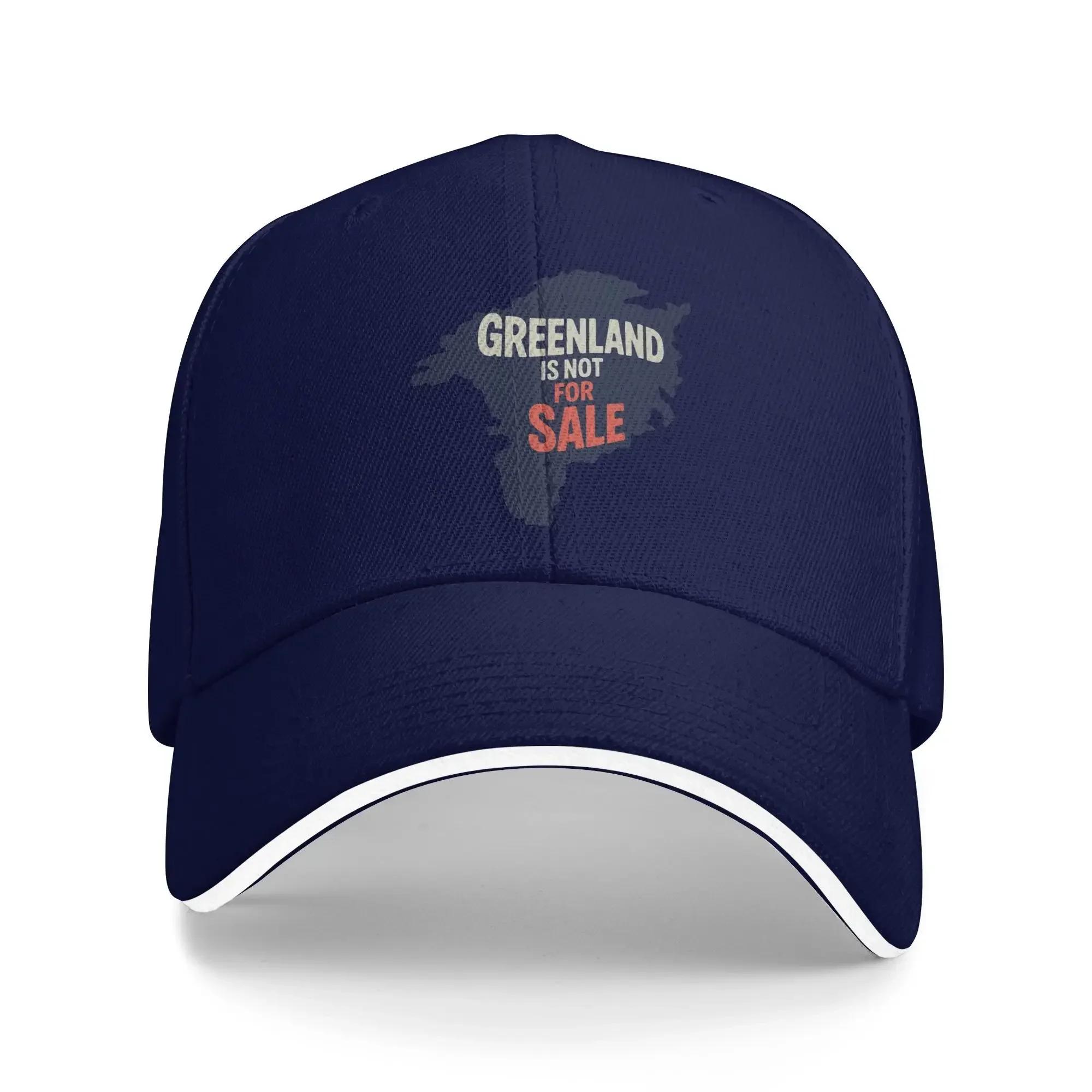 

Summer Greenland is Not For Sale Baseball Cap Hunting Camping Cool Custom Logo Sun Trucker Hat Unisex Adult Dropshipping Cap One Size