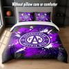 Austria Wien FC Design Bed Bedding Set 1 Duvet Cover + 2 Pillowcases Soft Breathable Household Bed Linens