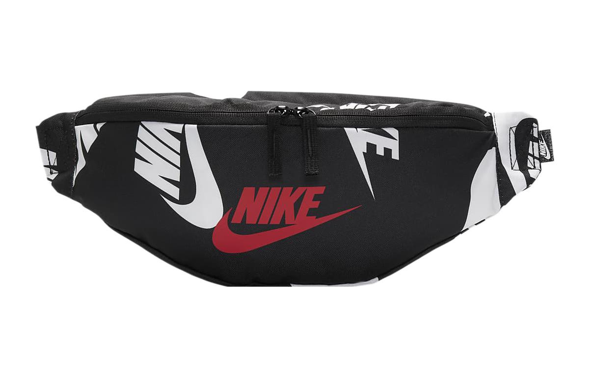 Nike Heritage Fabric Crossbody Bag, Fanny Pack Regular Unisex Black DQ5930-010