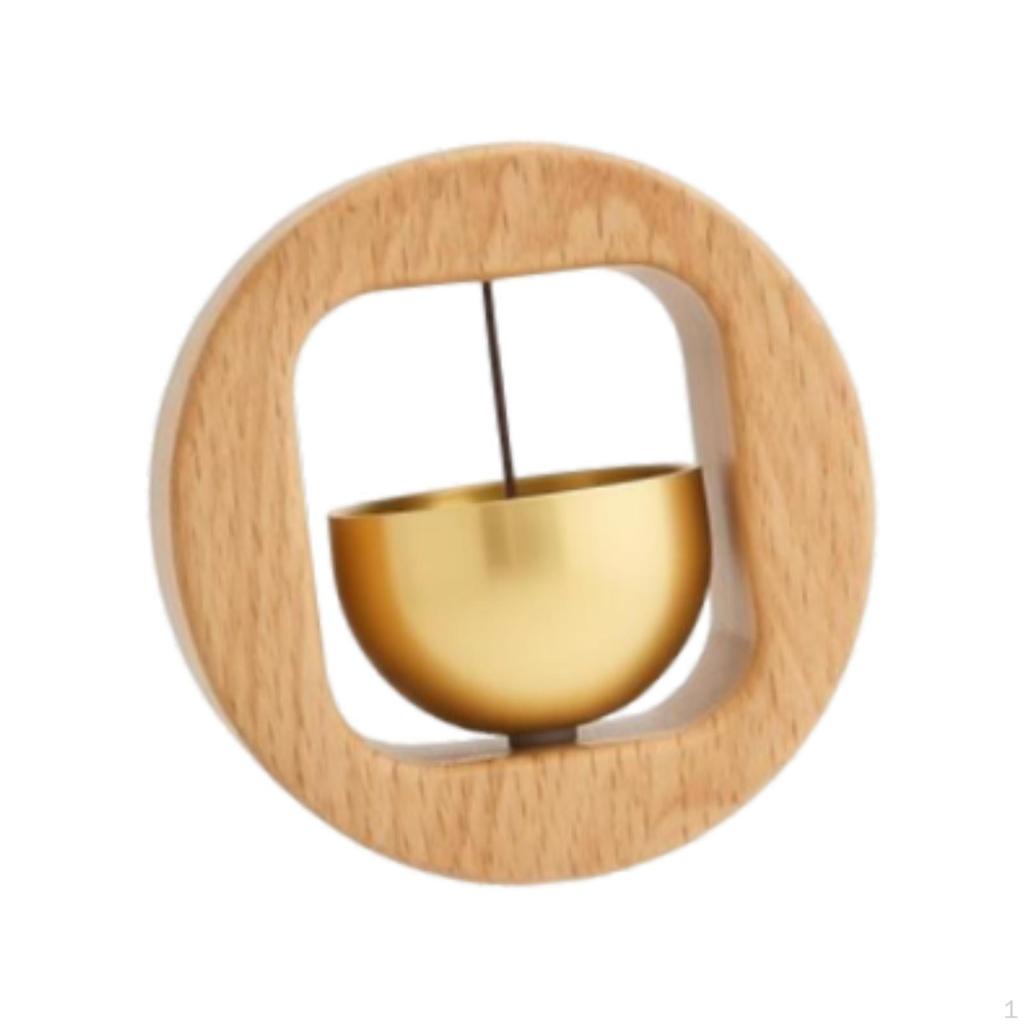 Shopkeeper's Door Opening, Unique Wooden Doorbell for Refrigerator, House Entrance