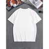 European sizes Men'S Trendy Short-Sleeved T-Shirt in a Retro Halloween Design, Perfect for Spring And Summer