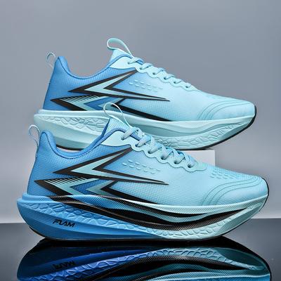 Nouvelles chaussures de course grande taille plaque volante en carbone plaque en carbone marathon baskets d'entraînement latéral de course