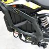 For Surron Ultra Bee Carbon Fiber Battery Protect Cover Water Transfer Printing Battery Baffle E-bike for Surron Motorcycle Part