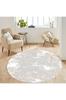 Rovigo Home Washable Round Printed Carpet RHM7296-SD315