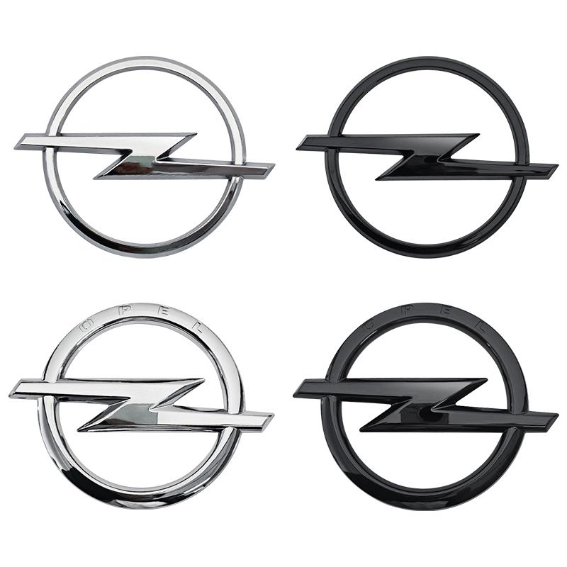 83mm 91mm 118mm 120mm 128mm 145mm 155mm Car Front Grille Emblem Rear Trunk Badge Sticker For Opel Astra Insignia Corsa Zafira