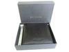 Authentic BVLGARI Black Leather Classico Bifold Wallet Compact Wallet #b167  Open box