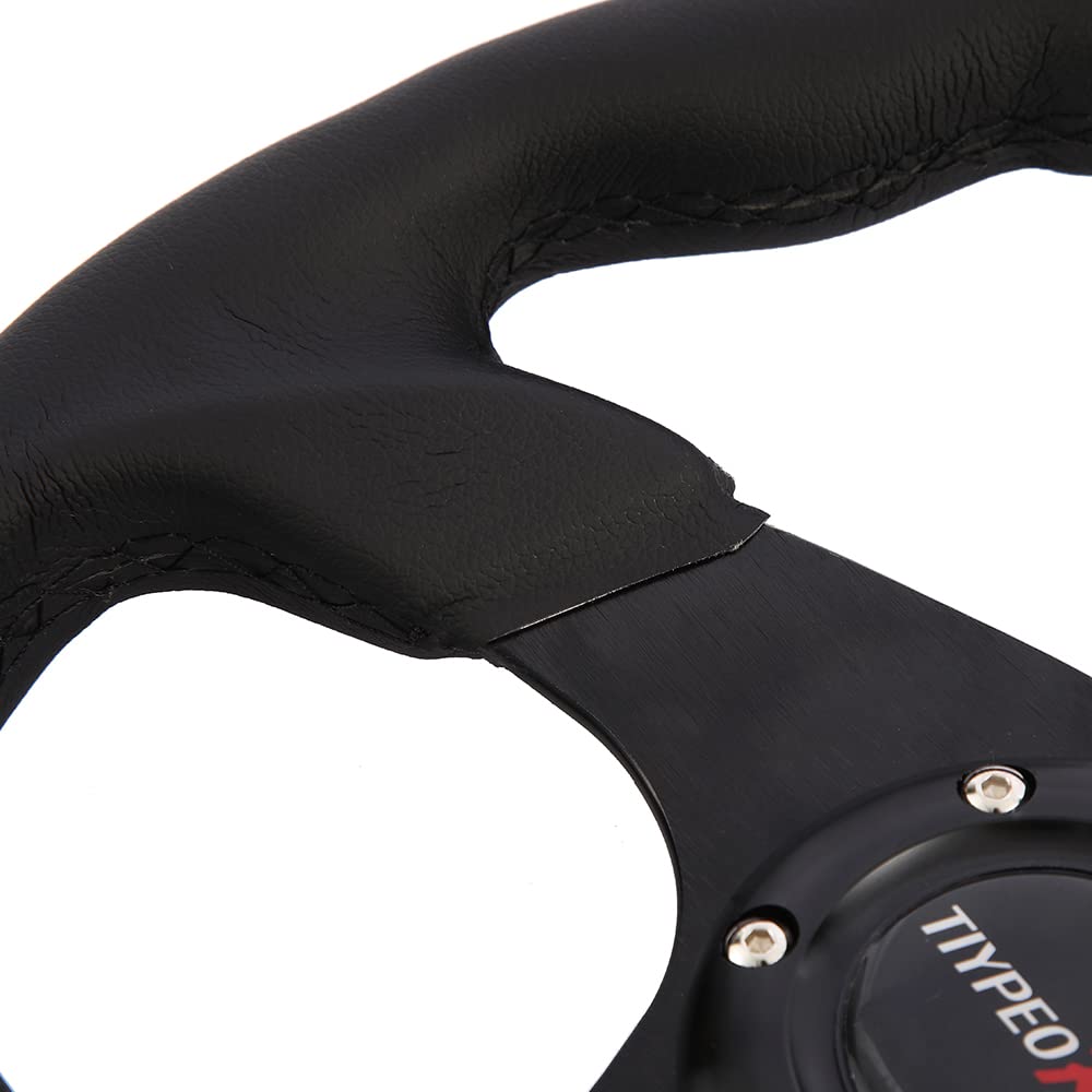 D-shaped Drift Car Racing Steering Wheel, Low Grip Steering Wheel That Also Serves As a Normal Position,