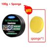 Car Headlight Restoration And Polishing Kit - Scratch Remover And Oxidation Cleaning Repair Paste For Headlight Assembly