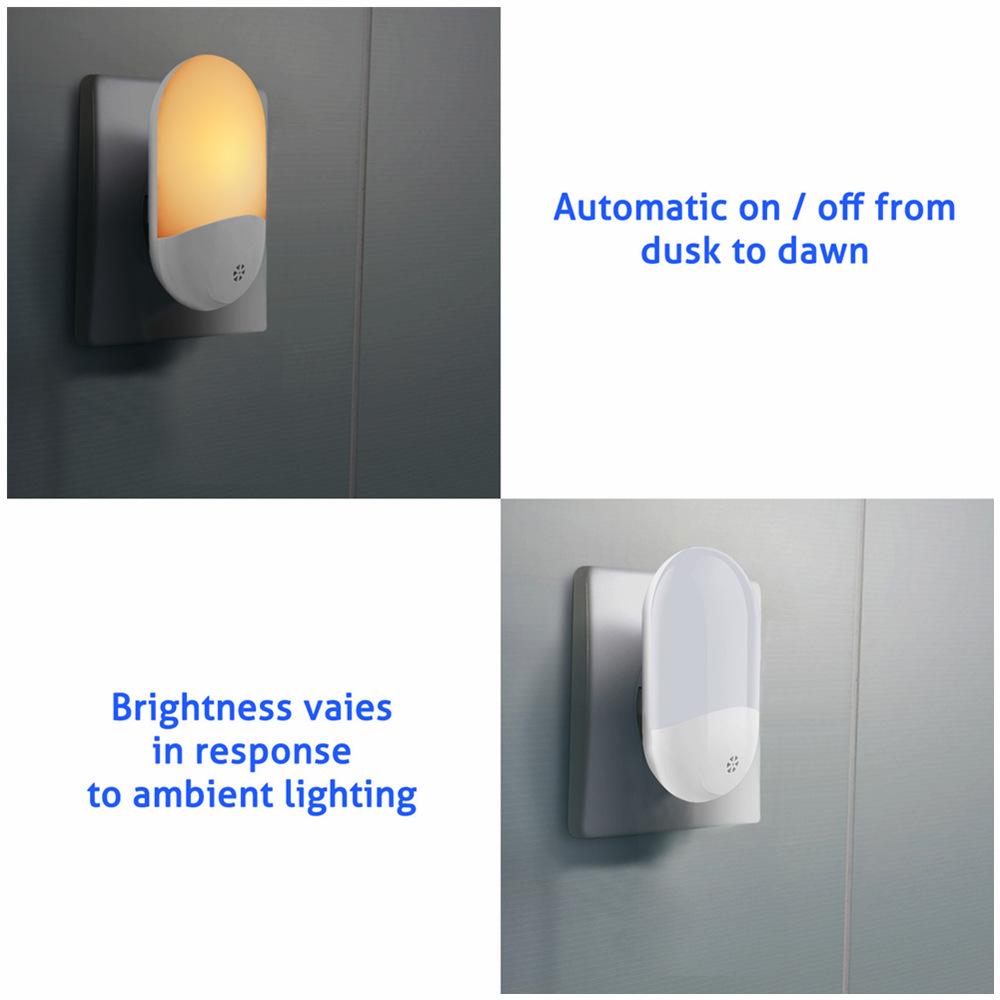 LED Night Light with Smart Control - Sleep Aid Red Light for Pregnant Women & Babies
