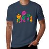 Barney And Friends Tshirt Work Duty Casual Tshirt
