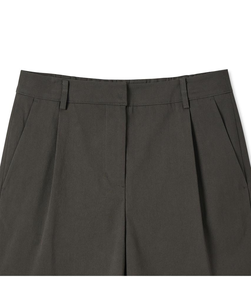 IOLO Women'S Stretch Culotte Shorts (Shorts)_Charcoal