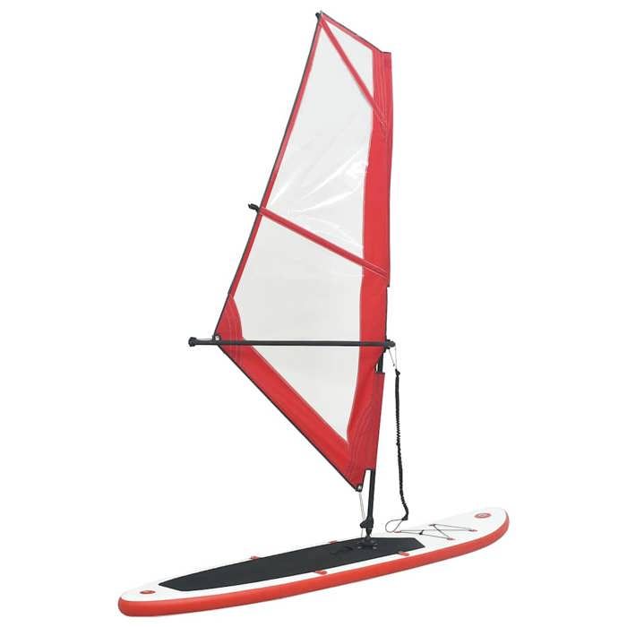 VidaXL Ensemble de Planches SUP Gonflables avec Voile Planche de Surf Adulte Aileron Amovible Pompe à Main Kit de Réparation 92209