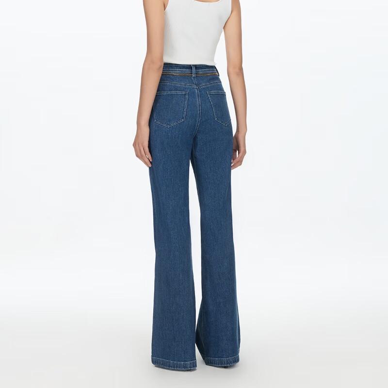 VEROMODA Women's Retro Flared Denim Jeans