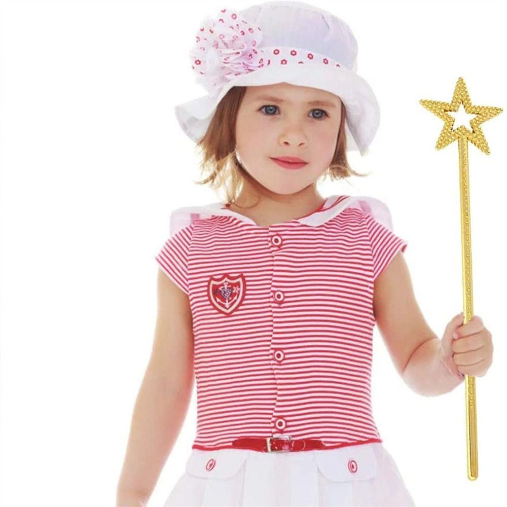 Role-playing Fairy Wand Five Pointed Star Star Wand Cosplay Props Princess Sticks  Girls Costume
