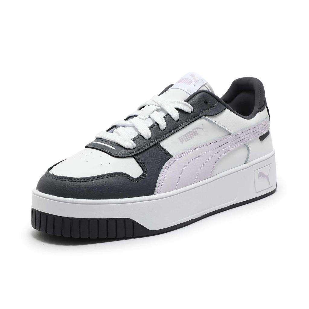 PUMA Comfortable Warm Durable Low-Top Skate Shoes Women sneaker Black White 389390-44