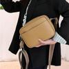 Borsa a tracolla da donna Fashi Piccola borsa con patta Spallacci larghi Borsa a spalla femminile Casual tinta unita Borsa a mano da donna