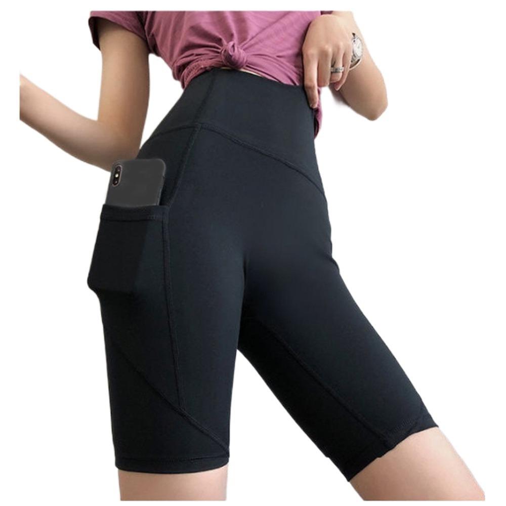 Seamless Design Yoga Shorts Stretch Fabric Sports Shorts Hip Lift Skinny Leggings Yoga Practice