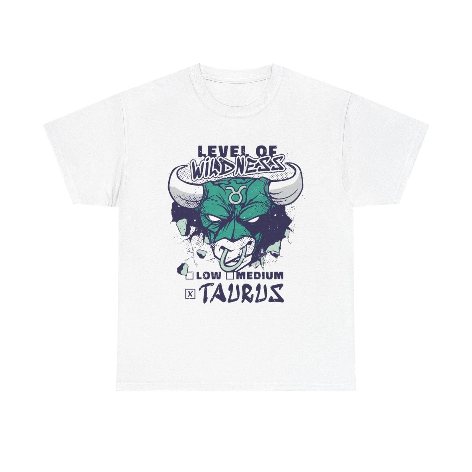 Taurus Wild Unisex Heavy Cotton Tee 3XL