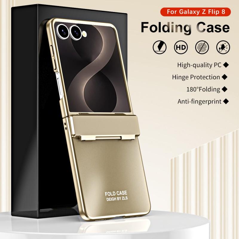 Slim Electroplated Full Coverage Case Galaxy Z Flip 8 7 Shockproof Scratch Resistant Luxury Minimalist Design