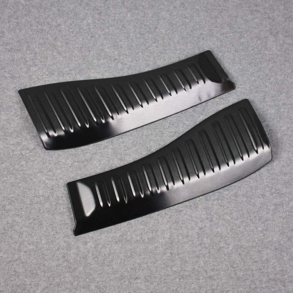 RUIQ Stainless Steel Interior Luggage Kicking Plate Rear Inner Scuff Guard Protective Designed Exclusively for the New Honda Fit Generation GR