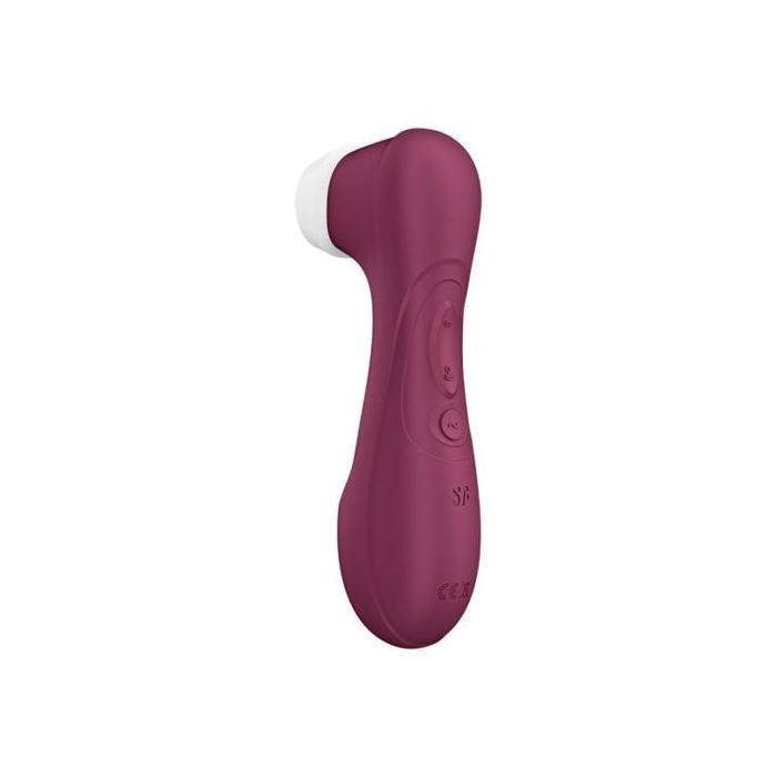 Stimulateur Clitoridien - SATISFYER - Pro 2 Gen 3 - Liquid Air - Ventouse - Bordeaux