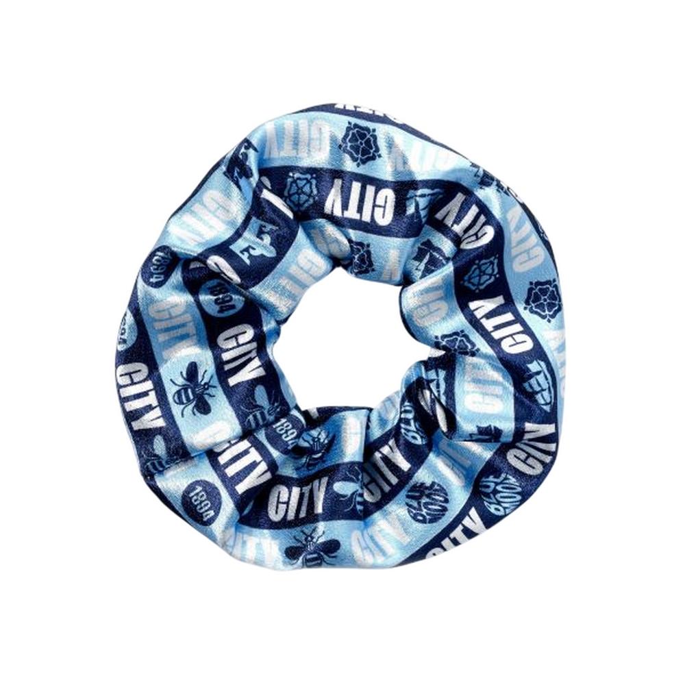 Manchester City FC Crest Scrunchie