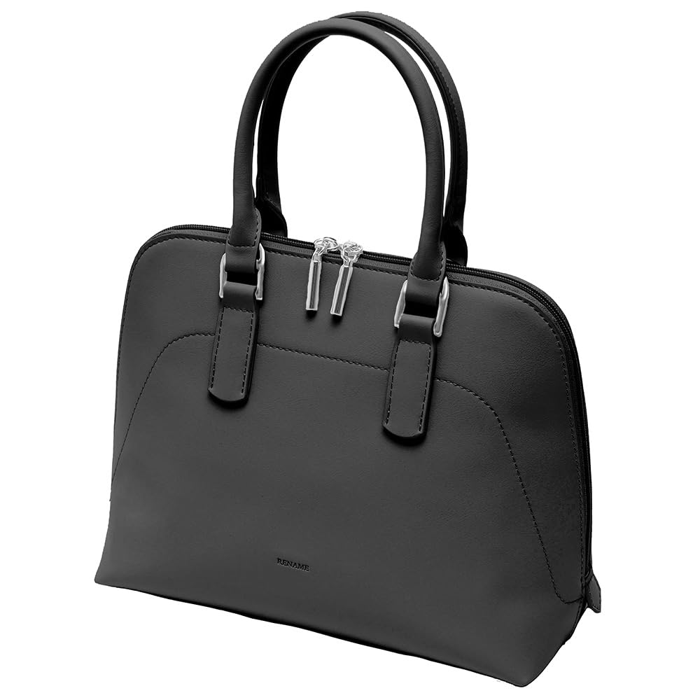 

Round zipper 2way handbag RHG23145 [Rename] чорний
