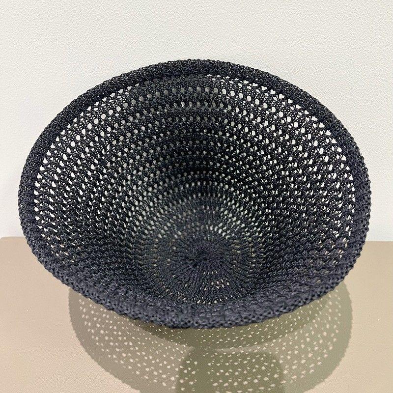 Hollow Breathable Bucket Hat Bucket Hat Thin Basin Hat Women's Foldable