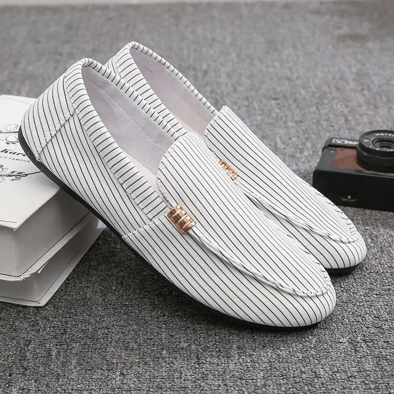 Hot Sell Men's Loafers Footwear Summer Classic Boy Comfy Flat Moccasin Fashion Shoes Male Slip-on Boat Shoes for Men Casual Shoe