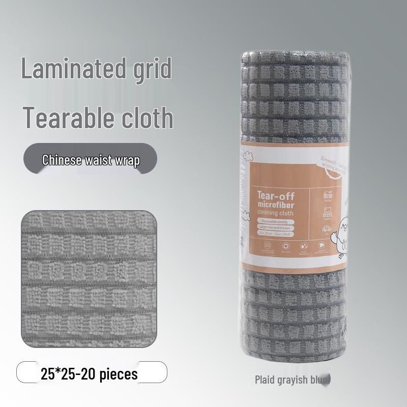 Thick Tearable Kitchen Towels - Absorbent & Easy-to-Clean Dishwashing Wipes