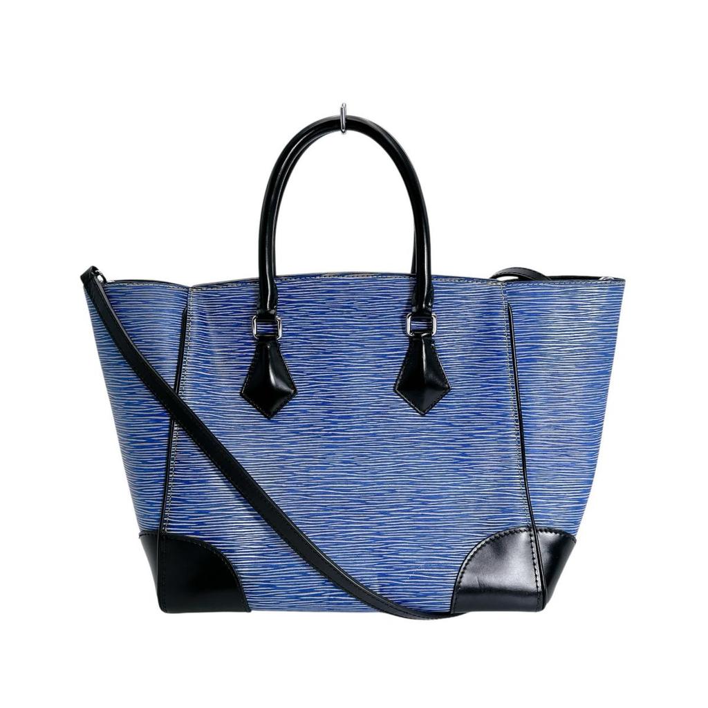 LOUIS VUITTON Epi Phoenix PM Handbag Epi Leather blue unisex M56025 Used