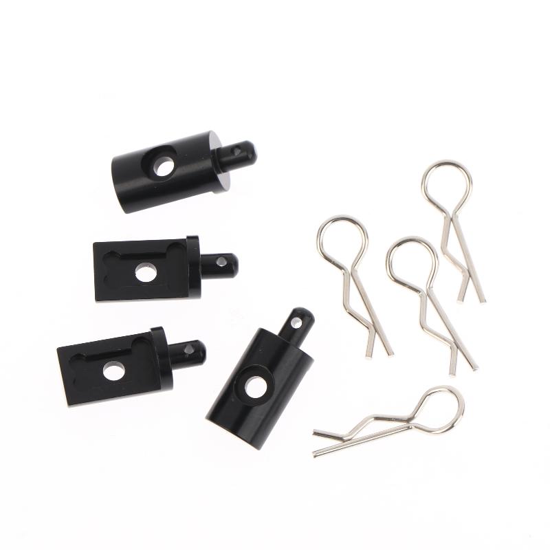 Aluminum Alloy Rc Car Body Mounts Compatible For Tamiya Cw-01 Lunch Box Rc Car Chassis Upgrades Parts Replace Accessories